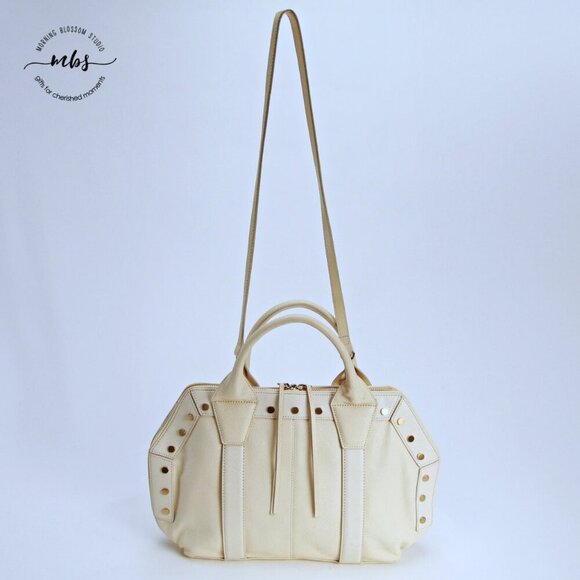 Kelsi Dagger Genuine Leather Studded Crossbody Handbag - Picture 13 of 13